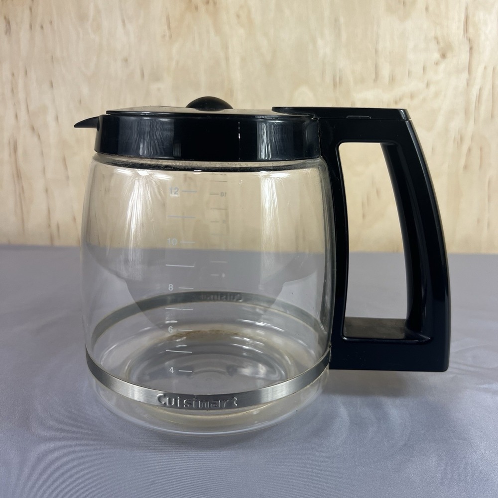 Cuisinart 12-Cup Glass Coffee Carafe Replacement Pot Drip-Free Decanter